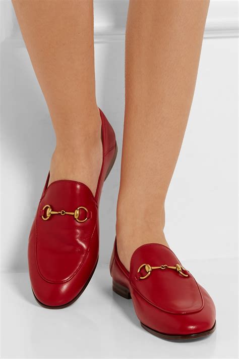 women leather loafer gucci|Gucci fur loafers women's.